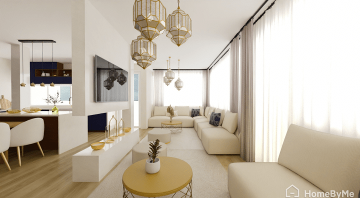 lighting decor trends living room and kitchen